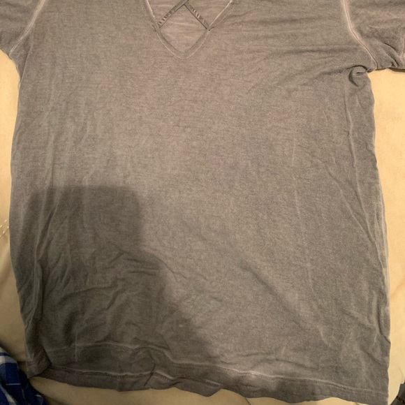 Green/grey American eagle top - Picture 2 of 2